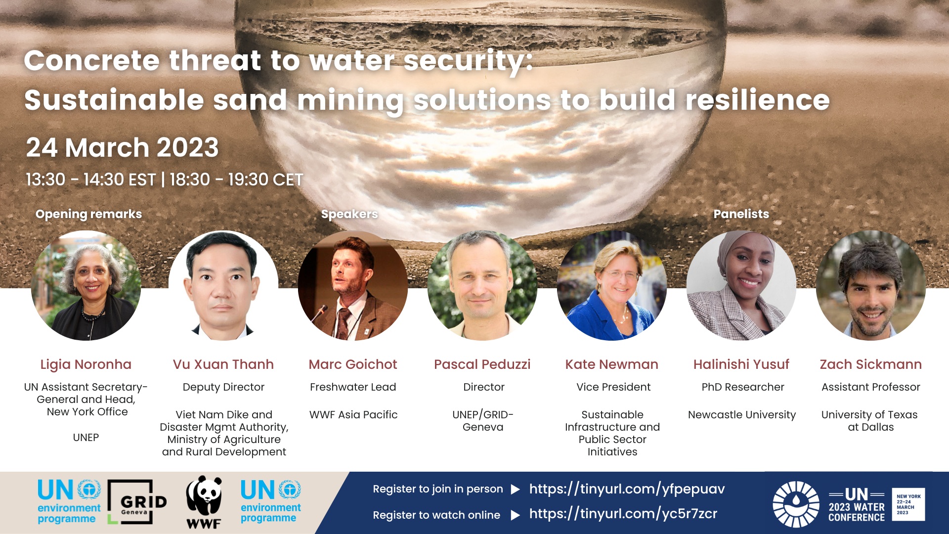 UNEP/GRID-Geneva & WWF host UN Water Conference Side Event